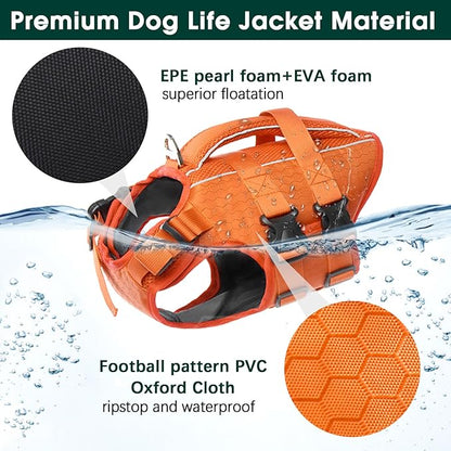 Kuoser Dog Life Jacket High Flotation