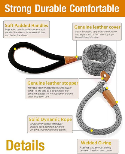 lynxking Dog Leash Slip Lead 5 6 8