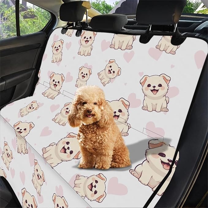 AFPANQZ Cute Cartoon Dog Car Dog Cat Seat