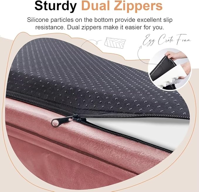 Large Dog Bed Orthopedic Washable: Beds Bolster XL Bed Large Big Dogs Memory Foam Couch Sofa Waterproof with Removable Cover