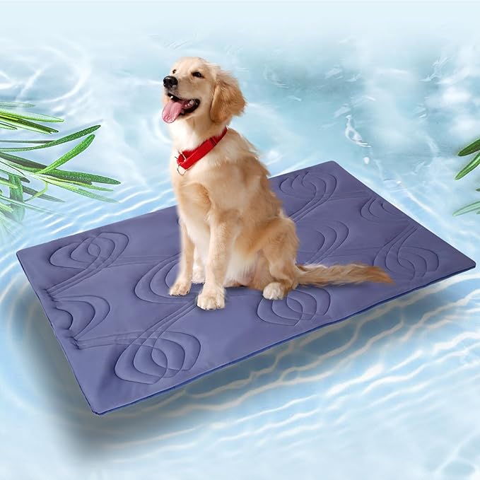 Iced 2.0 Dog Self-Cooling Mat for Small Dog 36" x 23", Pet