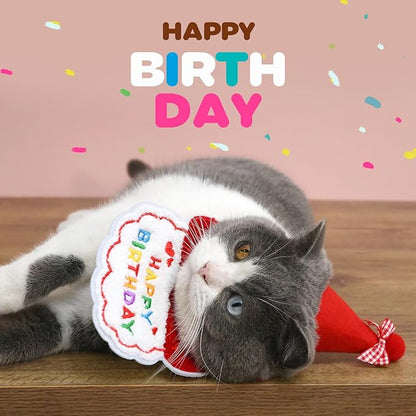 Dog Cat Birthday Party Supplies Outfit Bandana Bib
