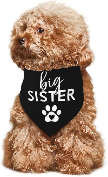 Big Sister Dog Bandana