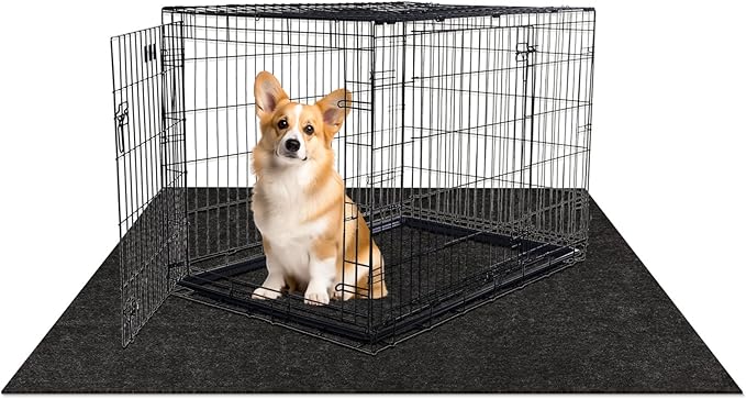 MODIGT Dog Crate Pad Liner for Kennel Training 59"×48" Under