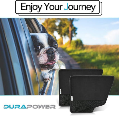 Durapower Dog Car Door Protector丨2 Pack Extra Big 600D Black