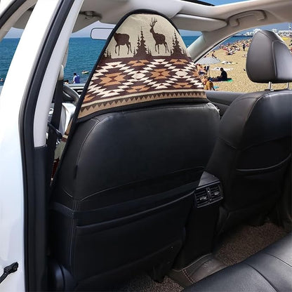 Bohemia Vintage Sweatproof Towel Car Front Seat Cover Non-Slip Bucket Seat Protector Easy to Install from Sweat