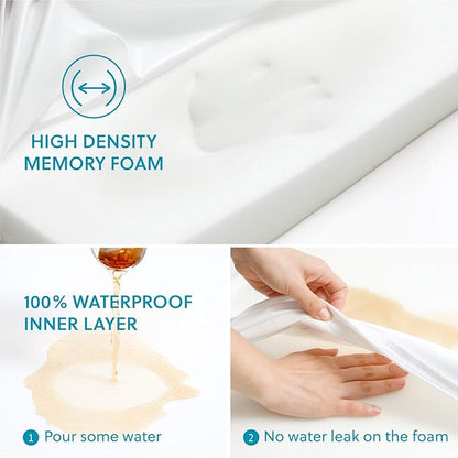 Bedsure Orthopedic Dog Bed for Large Dogs 2-Layer Thick (36x27x3.5 Inches),