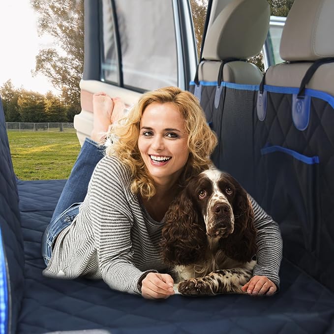 Hard Bottom Car Seat Cover for Dogs