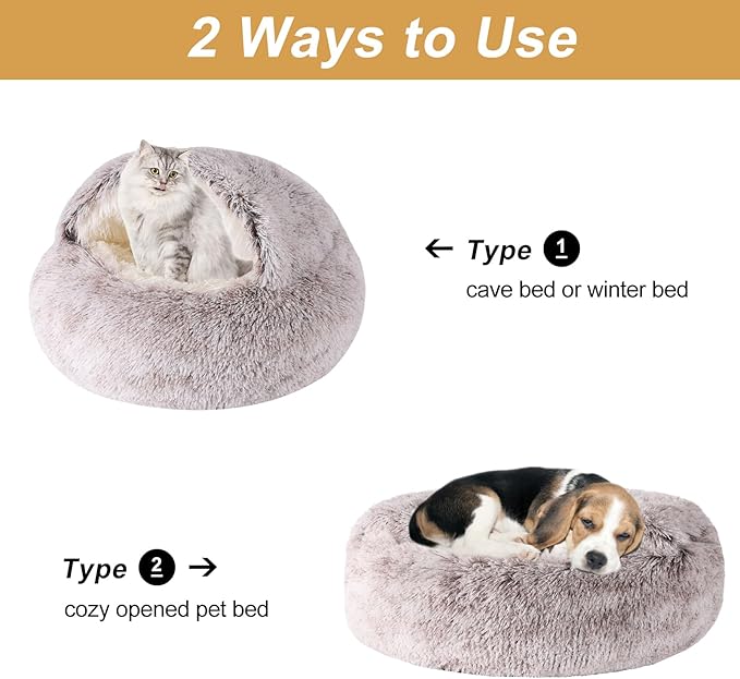 Dog Beds for Small Dogs 20" x 20")