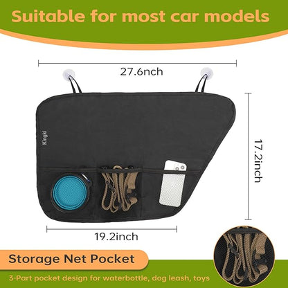 KINGKI 2PCS Car Door Protector for Dogs