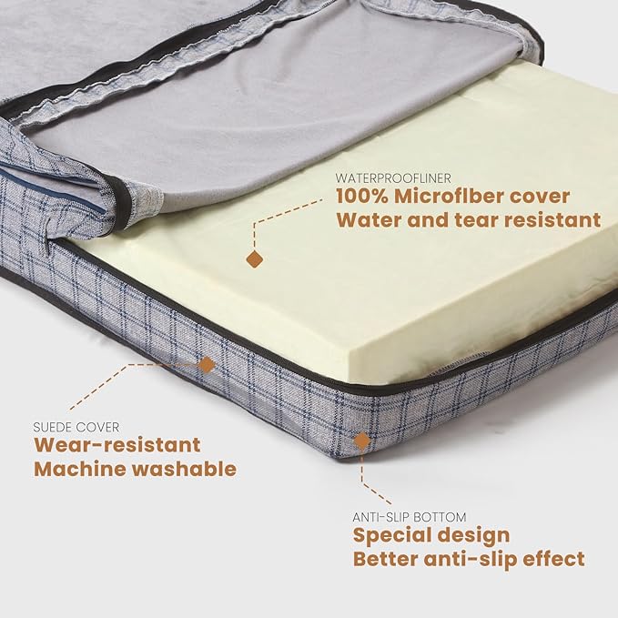 Laifug Memory Foam Dog Bed