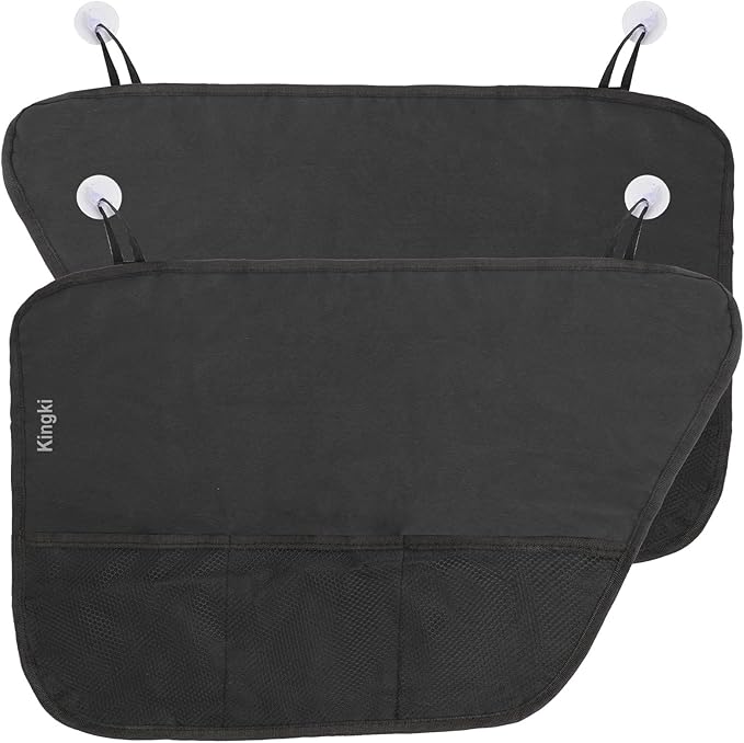 KINGKI 2PCS Car Door Protector for Dogs