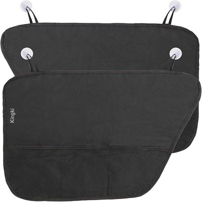 KINGKI 2PCS Car Door Protector for Dogs