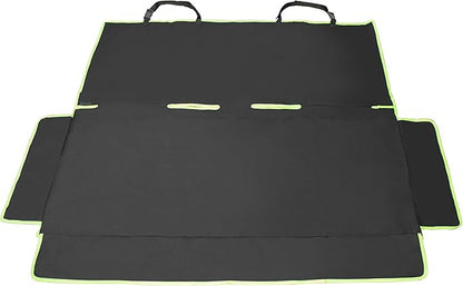Pet Life ® Open Road Mess-Free Back Seat Safety Car Seat Cover Protector for Dog