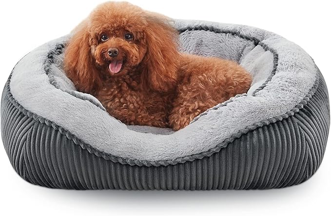 SIWA MARY Dog Beds for Small Medium Large Dogs & Cats. Washable Pet Bed