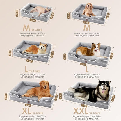 EHEYCIGA Orthopedic Dog Beds for Extra Large Dogs