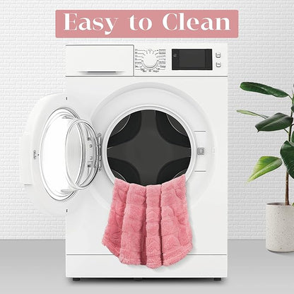 MACEVIA Fluffy Fleece Dog Blankets (29x40 Inch,