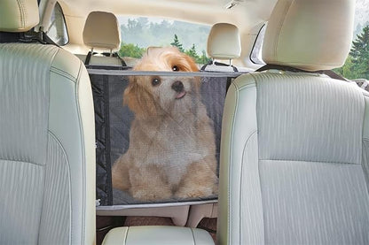 Back Seat Extender for Dogs，Hard Bottom Dog Car