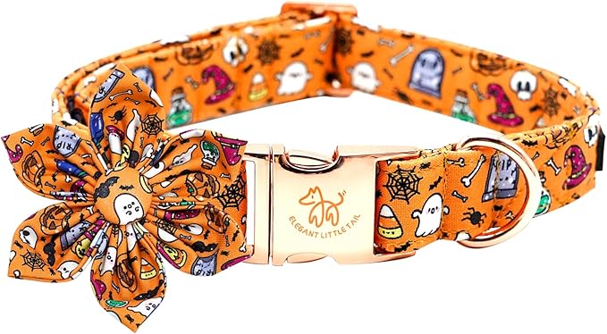 Elegant little tail Halloween Dog Collar