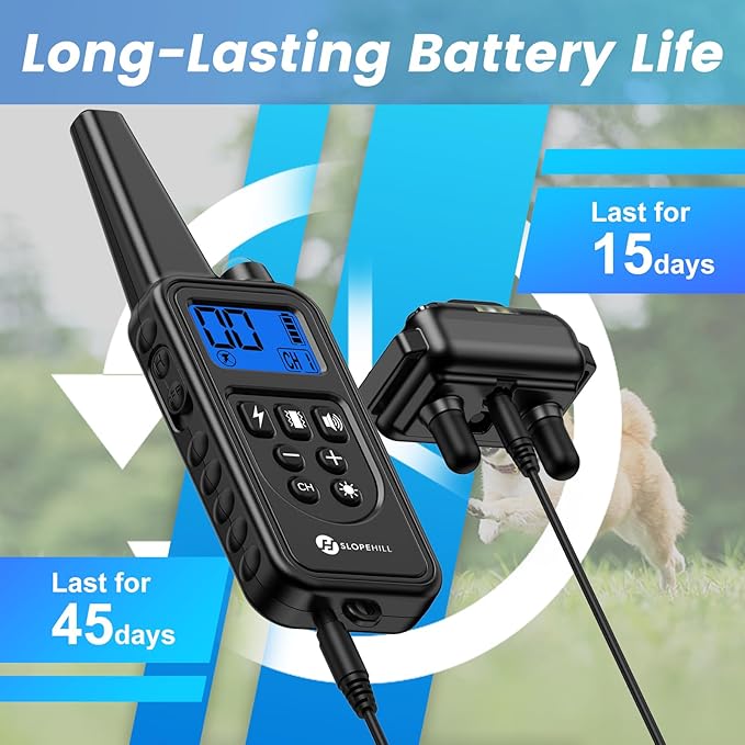 Dog Training Collar with 7 Training Modes 2600Ft Remote