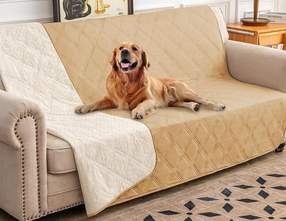 Ameritex Waterproof Dog Bed Cover Pet Blanket with Anti-Slip Back for Furniture Bed Couch Sofa