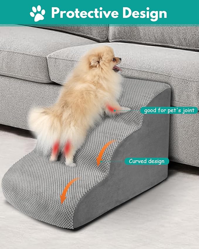 Dog Stairs Ramp 3 Tiers