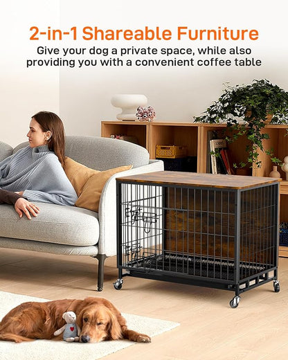 Dog Crate Furniture 2024 and 32.5" Dog
