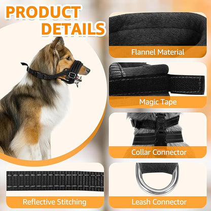 SlowTon Soft Dog Muzzle