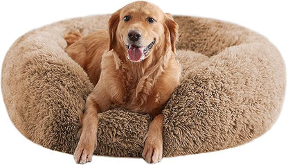 Calming Dog Beds for Large Dogs 80Lbs, 34inch