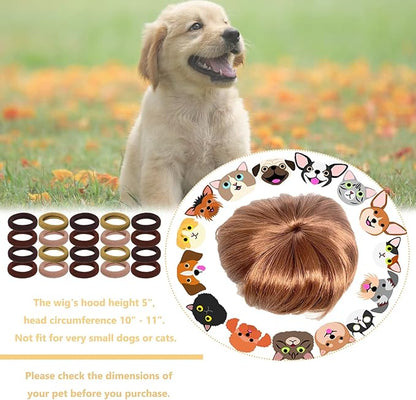 Dog Wig Pet Costumes