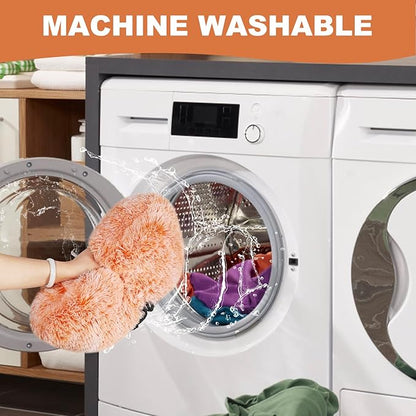 Aurako Cat Bed Dog Bed Round Cushion Pet 16" Orange