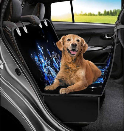 AFPANQZ Butterfly Dog Cat Seat Cover for Cars
