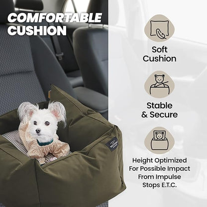 Betters Dog Car Seat Set Blue 2 Straps