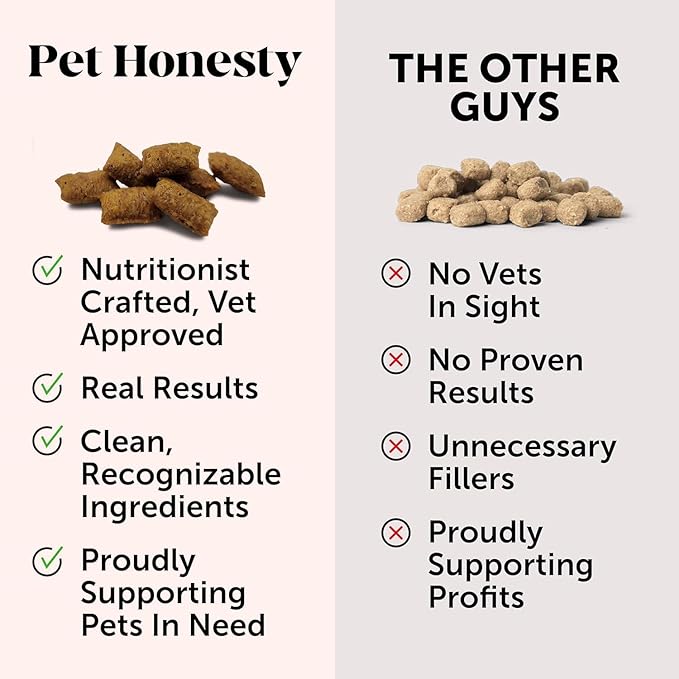 Pet Honesty All-Natural Probiotic & Pumpkin Powder Dog Supplement - Prebiotics, Probiotics, Enzymes & Antioxidants for Healthy Gut Flora, Digestion & Immunity (90 Scoops)