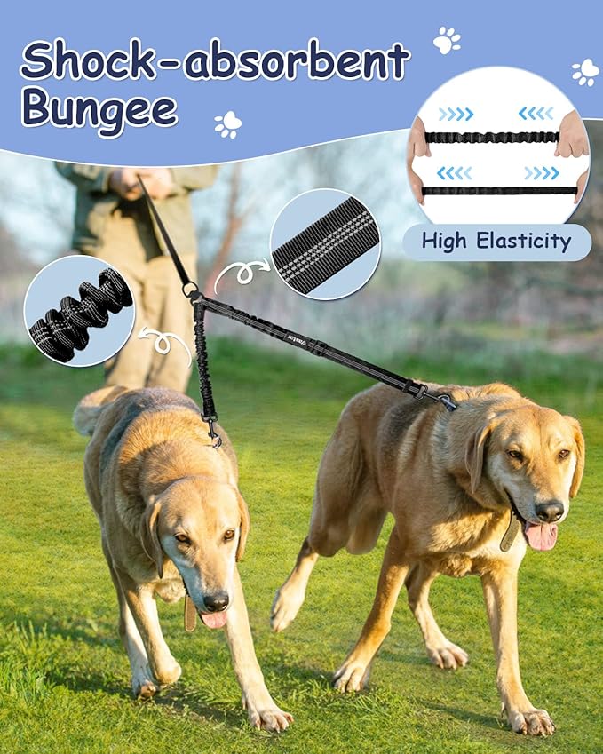 Vastar Double Dog Walker 2 Dogs