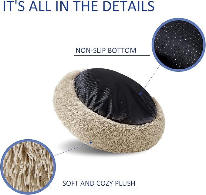 Washable Dog Round Bed Small