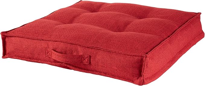 Happy Hounds Milo Square Tufted Pillow Dog Bed (32" x 32")