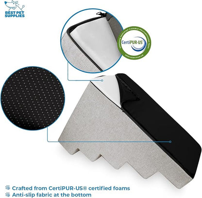 Best Pet Supplies Dog Stairs for Small Dogs & Cats 5-Step