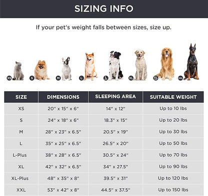 Bedsure Small Orthopedic Dog Bed