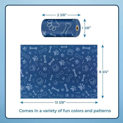 Best Pet Supplies Dog Poop Bags for Waste (150 Bags) Refuse Cleanup