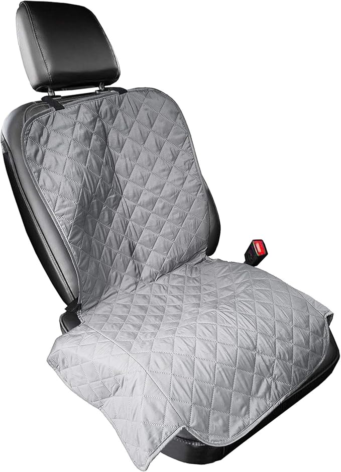 Furhaven Universal Water-Resistant Quilted Single Car Seat Protector