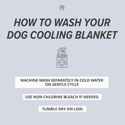 Meadowlark Cooling Blanket for Dogs 60 x 50 in