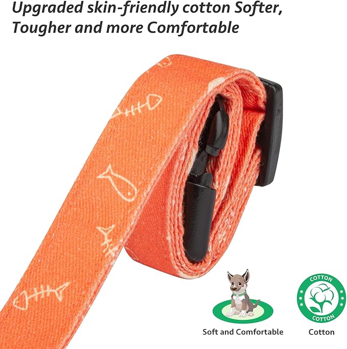 Cotton Handmade Dog Collar Cute and Distinctive Patterns