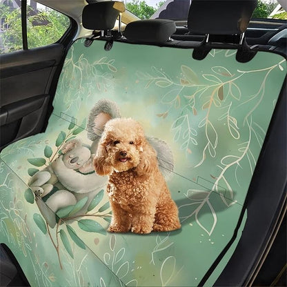 AFPANQZ Koala Print Car Seat Cover Pet Seat