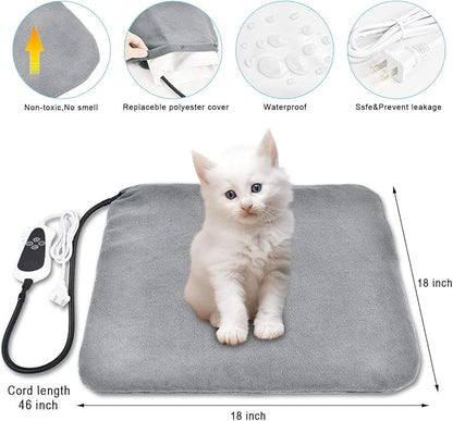 RIOGOO Pet Heating Pad 18"x 18",