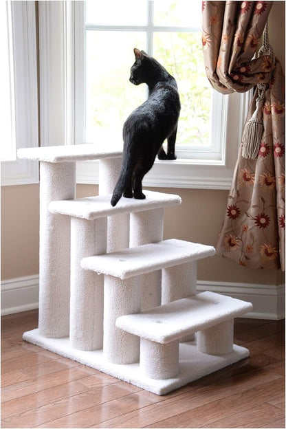 Armarkat Pet Steps 4-steps, B4001, 17"(W)x25"(D)x25"(H), each 7" Deep