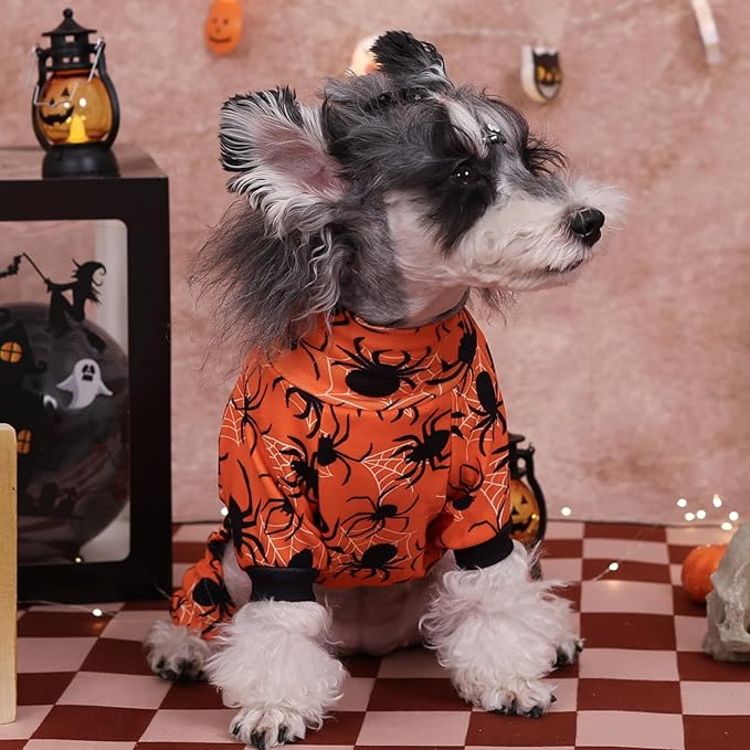 CuteBone Turtleneck Dog Pajamas Pet Clothes Thermal Dralon Onesie Cashmere High-Necked Puppy Pjs Coat GP07S