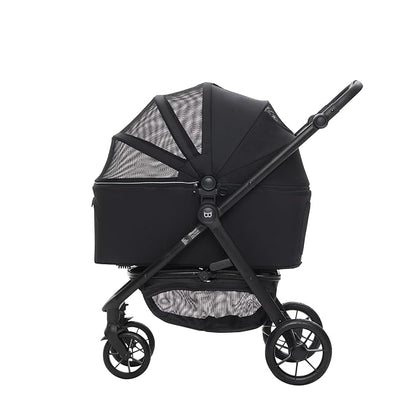 Buddyduggy Pet Stroller 3in1 Rider Boss (Black)