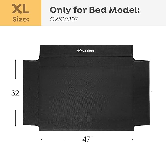 Veehoo Dog Bed Replacement Cover for Bed Model CWC2307