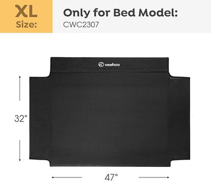 Veehoo Dog Bed Replacement Cover for Bed Model CWC2307